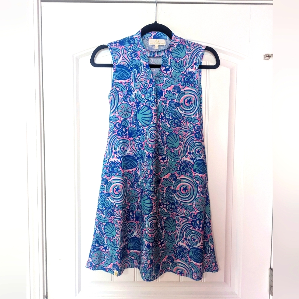 Simply Southern Seashell Beach Tank Dress